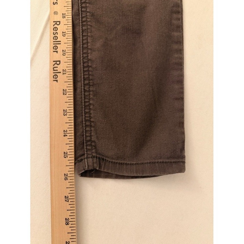 Wit & Wisdom Womens Brown Skinny Pants Mid Rise Stretch Cotton Size 0 B9-05 - Picture 9 of 10